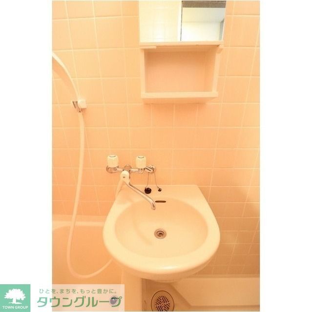 洗面設備　反転タイプ別部屋の写真です