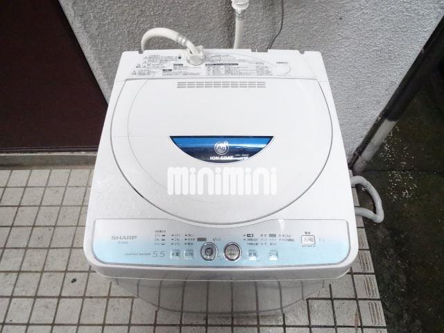 バルコニー　室外洗濯機