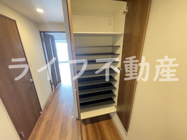 収納　収納があります