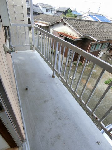 バルコニー　落ち着いた時間を過ごせるバルコニーです