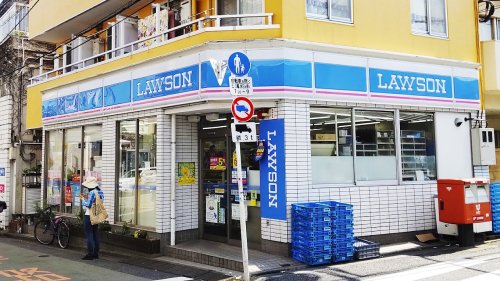 コンビニ　ローソン H新宿中井店（コンビニ）まで382m