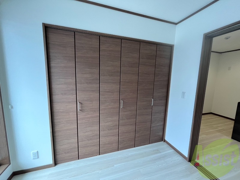 収納　ここに収納があります。収納があると部屋が広く使えます。