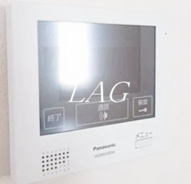セキュリティ　モニター付インターホンです。