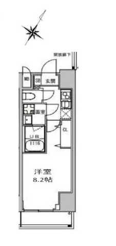 S-RESIDENCE押上Clairの間取り写真