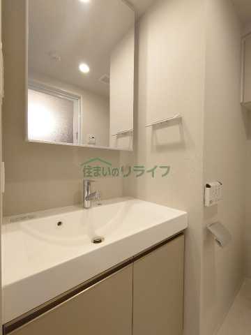 洗面設備　同じ間取り別部屋
