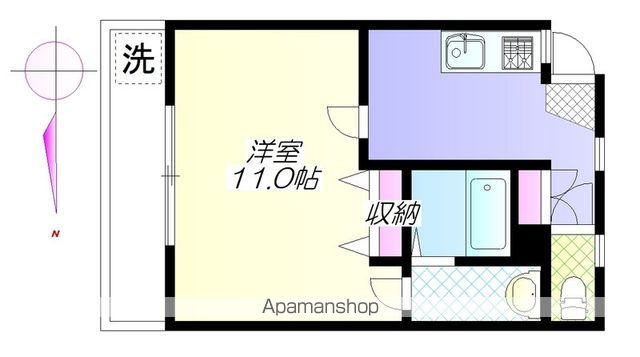 クリスタルハイツIIIの間取り写真