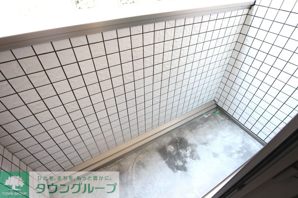 バルコニー　新築施工時の写真となります