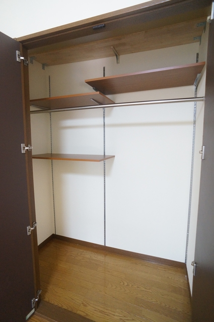 収納　たっぷり入る広めの収納が魅力のお部屋です♪