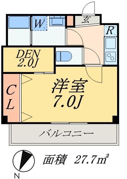 b’CASA ASAKUSA EASTの間取り写真