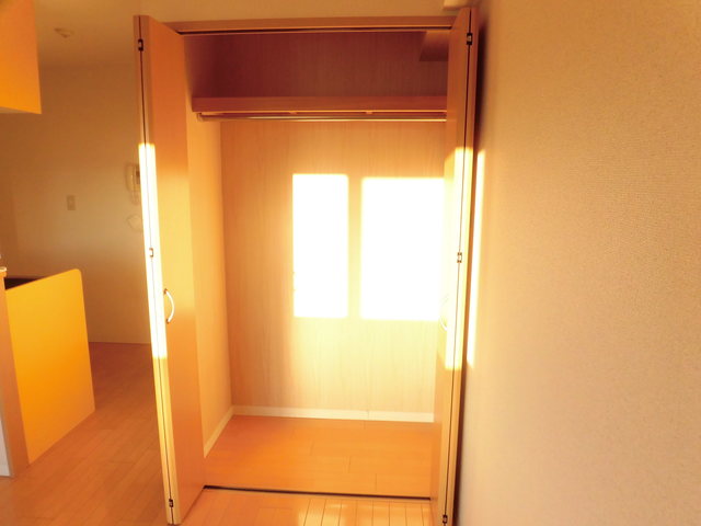 収納　収納スペースも確保されています
