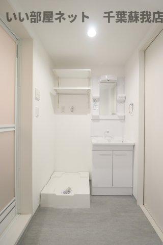 洗面設備　洗面所です