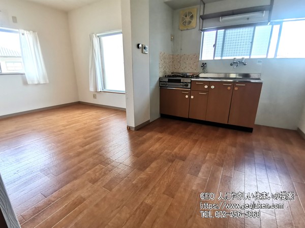 長曽根町テラスハウスのキッチン写真