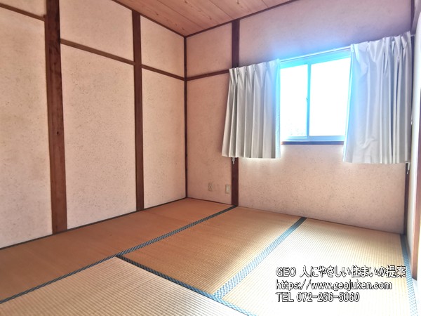 長曽根町テラスハウスの居間写真