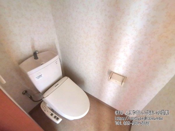 長曽根町テラスハウスのトイレ写真