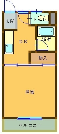 ドリームハイツ3号棟の間取り写真