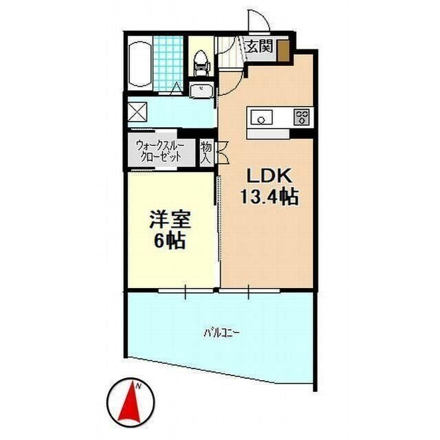 棒屋第16住吉ハイツの間取り写真