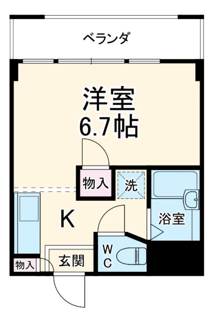 J・K MANSION Iの間取り写真