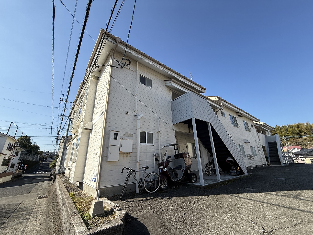 クオレ西郷B棟の外観写真