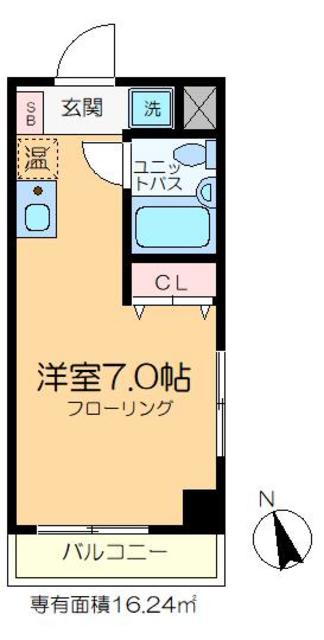 リバーサイド永代の間取り写真