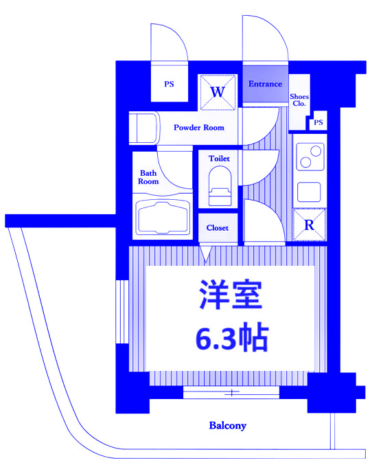 グリフィン横浜・天王町弐番館の間取り写真