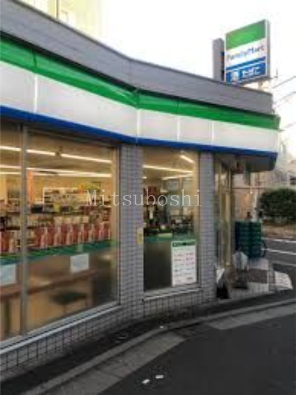 コンビニ　ファミリーマート中野桃園店（コンビニ）まで76m