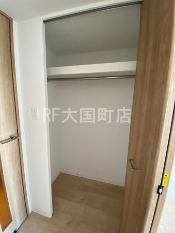 収納　大きなスペースがあり、収納には困りません