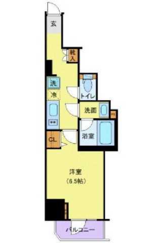 都営大江戸線 新御徒町駅 徒歩5分 10階建 築7年の間取り写真