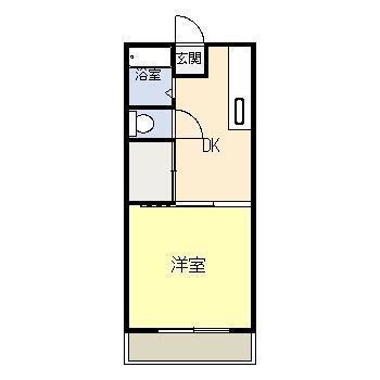 かがみマンションの間取り写真