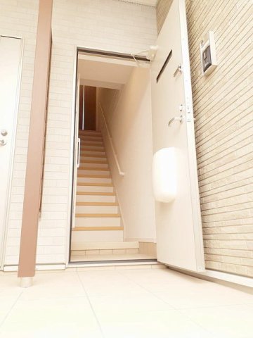 玄関　毎日通る玄関はこちらです