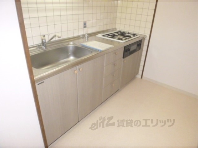 ベルク長岡京のキッチン写真