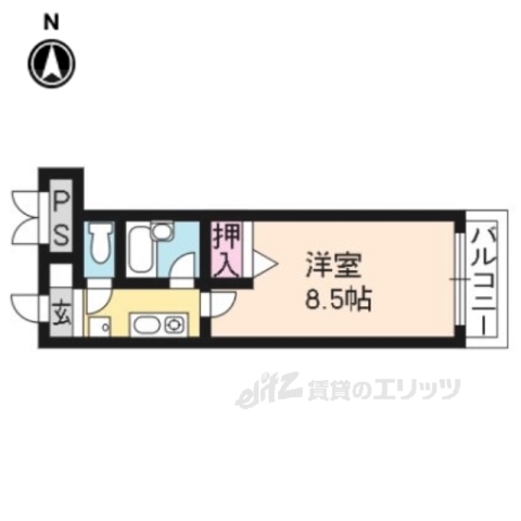リバース桐山の間取り写真
