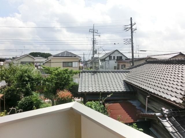 眺望　２階からの景色です。