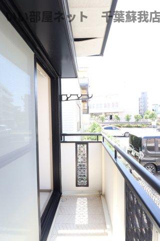 バルコニー　バルコニー付きです