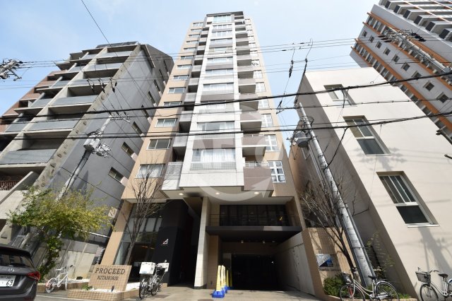 建物外観　プロシード北堀江　エントランス