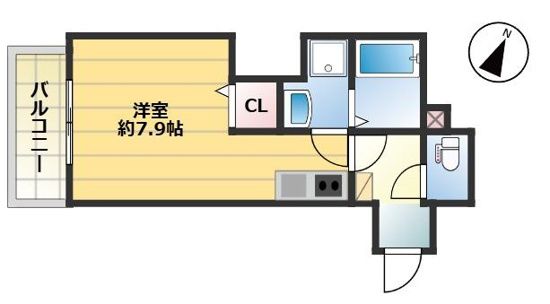 グランベアー二日市の間取り写真
