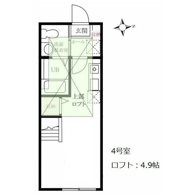 グランソレイユ大倉山の間取り写真