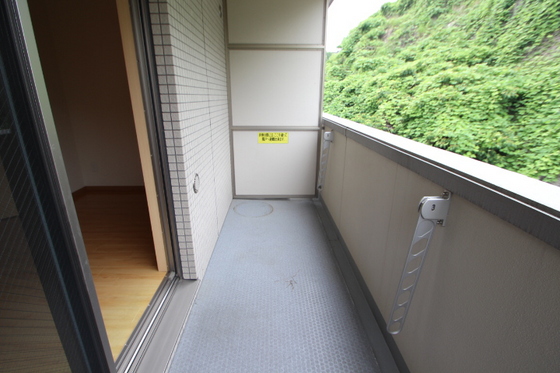 バルコニー　※別部屋の写真です