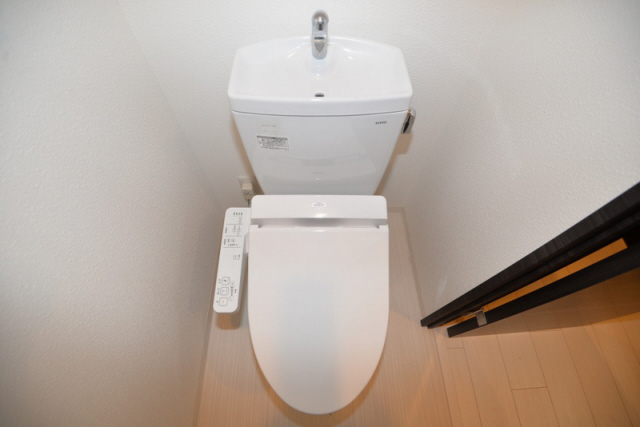 トイレ　ゆったりとした空間のトイレです