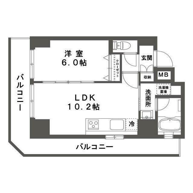 エシュレ湘南の間取り写真