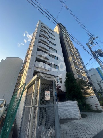 建物外観　ピアグランデ順慶町　存在感のある外観