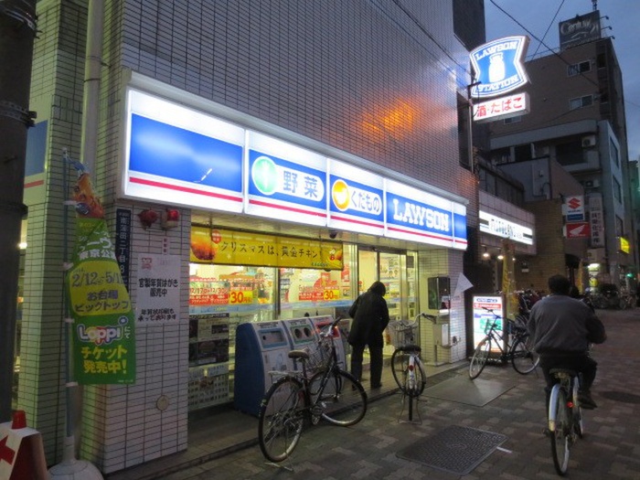 コンビニ　ローソン南蒲田２丁目店（コンビニ）まで155m
