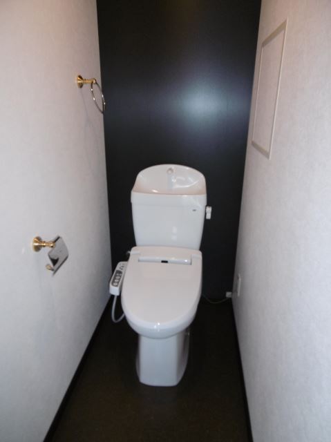 トイレ　シャワー付きのトイレです。