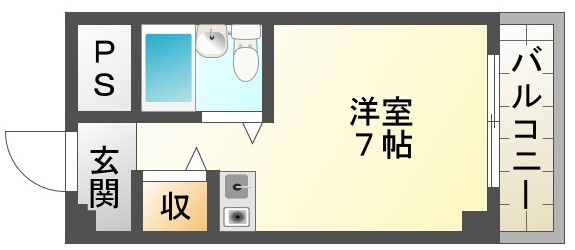 ソルトバレイ楽音寺の間取り