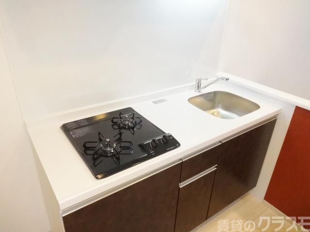 キッチン　システムキッチンでレッツクッキングです♪