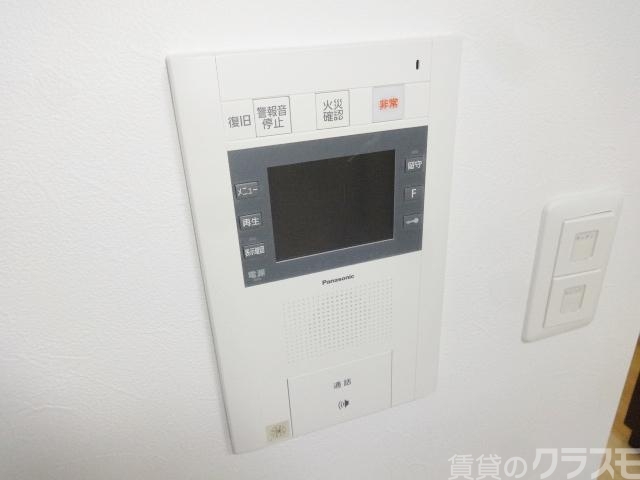 セキュリティ　顔の見える安心のオートロック付きです。