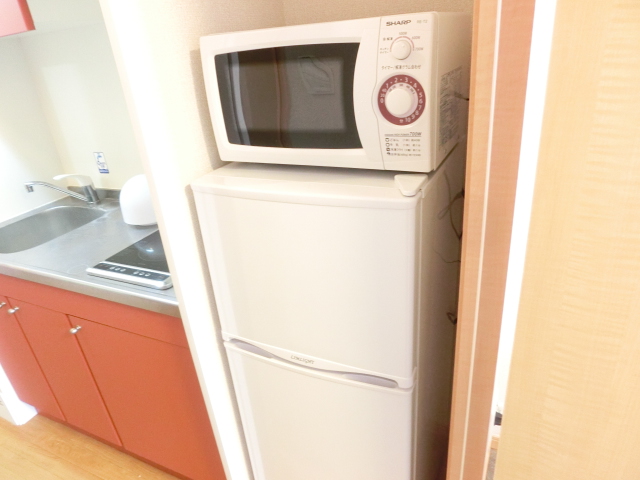 その他設備　２ドア冷蔵庫・電子レンジ