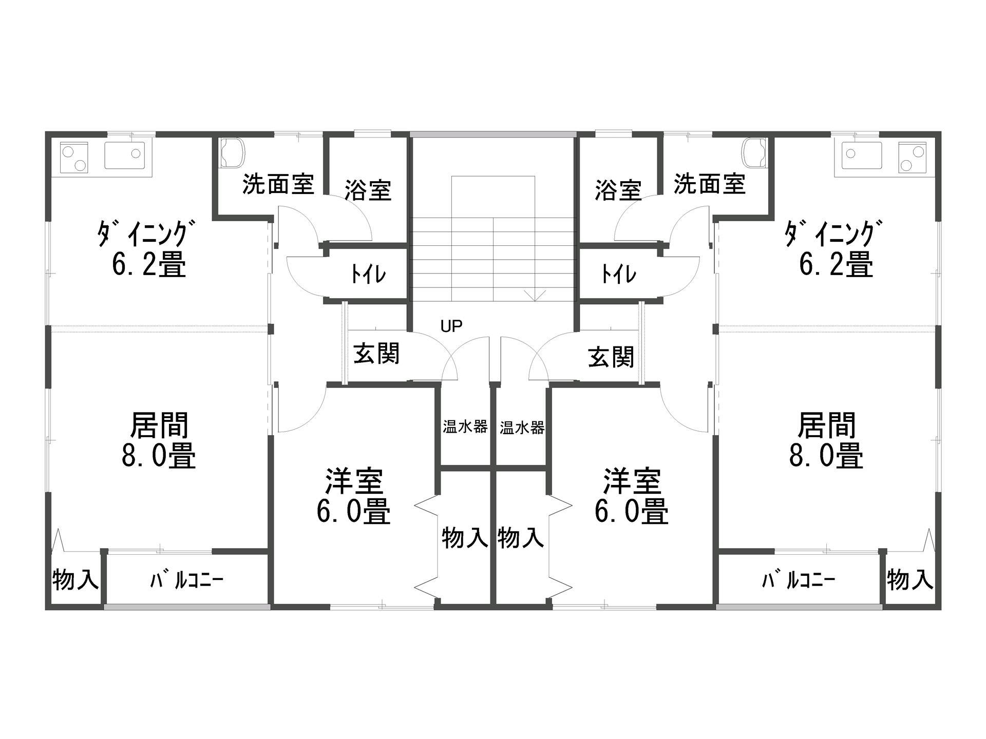 ビレッヂプラザ５の間取り