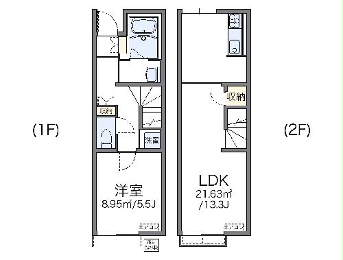 レオネクストルーポの間取り