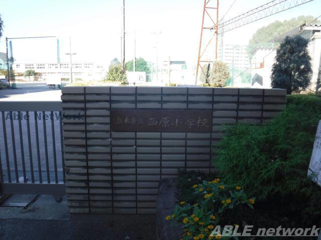 小学校　熊本市立西原小学校（小学校）まで600m
