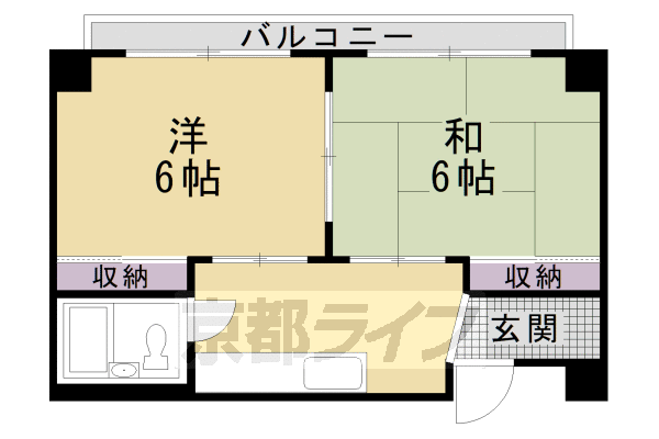 エスプリット横山の間取り